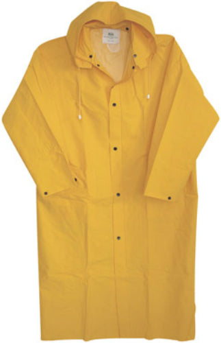Boss 3PR8000YS Pvc Small Raincoat, 48", 35 Mil, Yellow