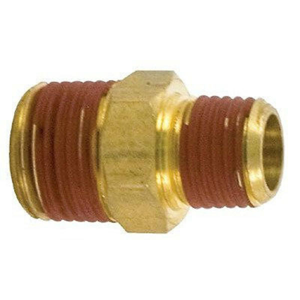 Bostitch 38M-14M Hex Reducer Nipple, 3/8"M-1/4"M