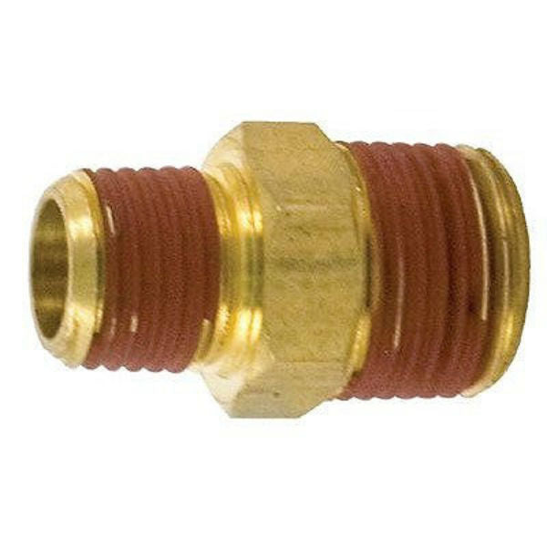 Bostitch 38M-14M Hex Reducer Nipple, 3/8"M-1/4"M