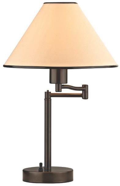 Boston Harbor TB-8008-VB Adjustable Desk Lamp With Swing Arm, 18-1/2", Venetian Bronze