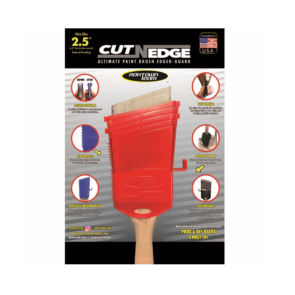 Boxtown Team CNE-A001 Cut-N-Edge Paint Edger, Red