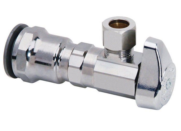 Brasscraft G2PS19X C1 Quarter Turn Shut-Off Valve, Brass, 125 psi