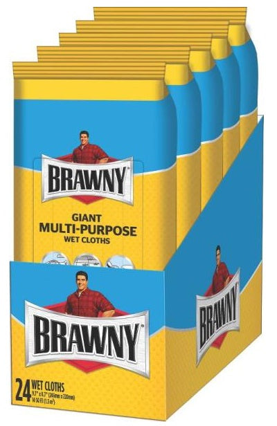 Brawny 33076-01 Heavy Duty Wet Cloth