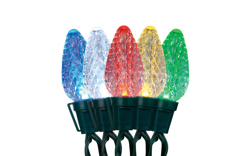 Brite Star 39-774-23 Multicolored C9 Light Set, 15', 15 Lights