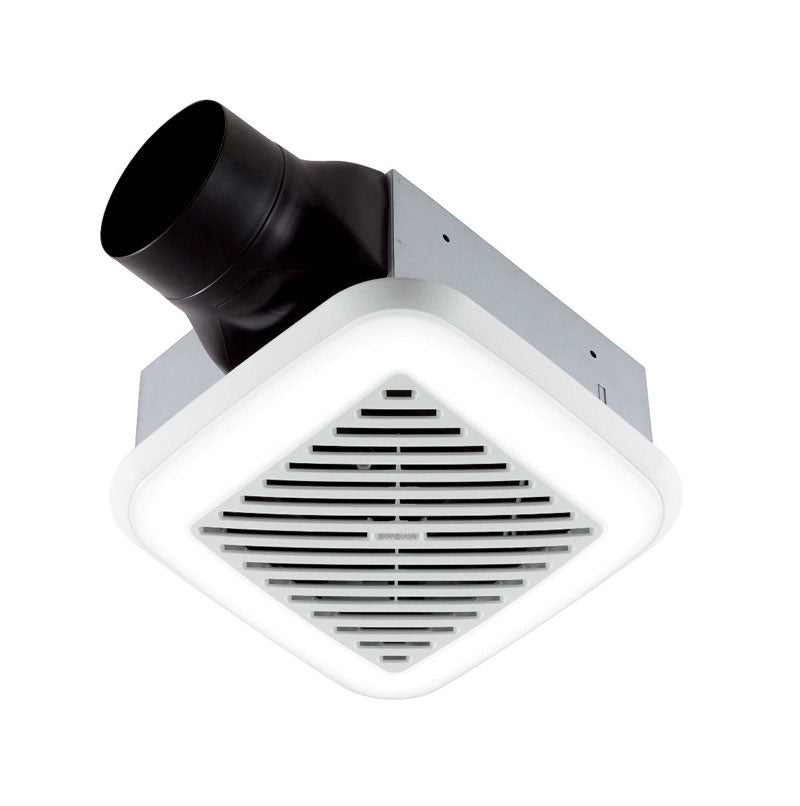 Broan 791LEDM Ventilation Fan with LED Lighting Ceiling, 110 CFM, 1.5 Sones