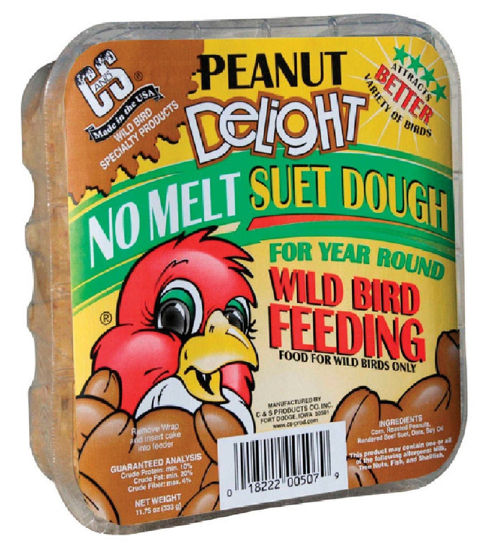 C&S 12507 Peanut Delight Wild Bird Food, 11.75 Oz