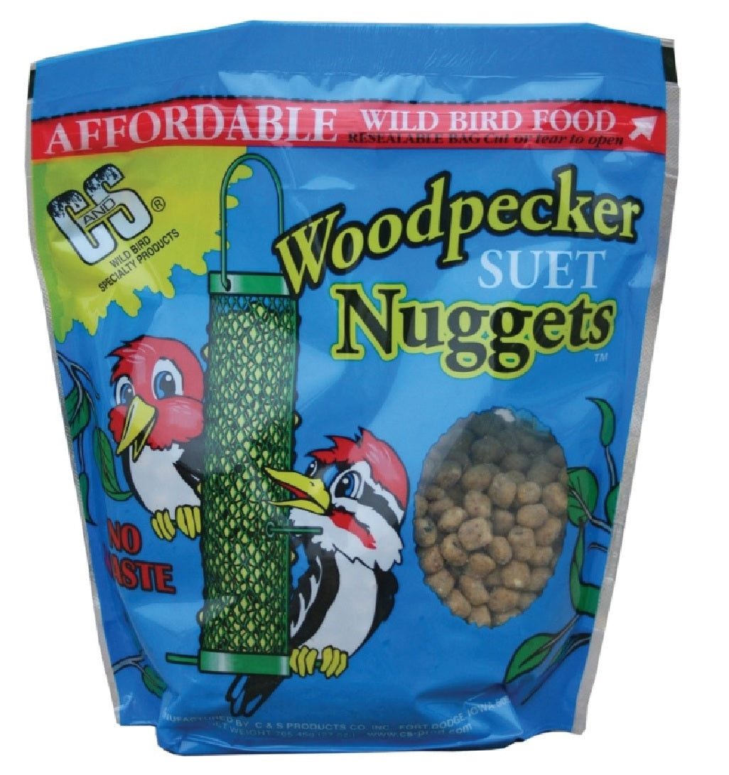 C & S CS06109 Woodpecker Suet Nuggets, 27 Oz