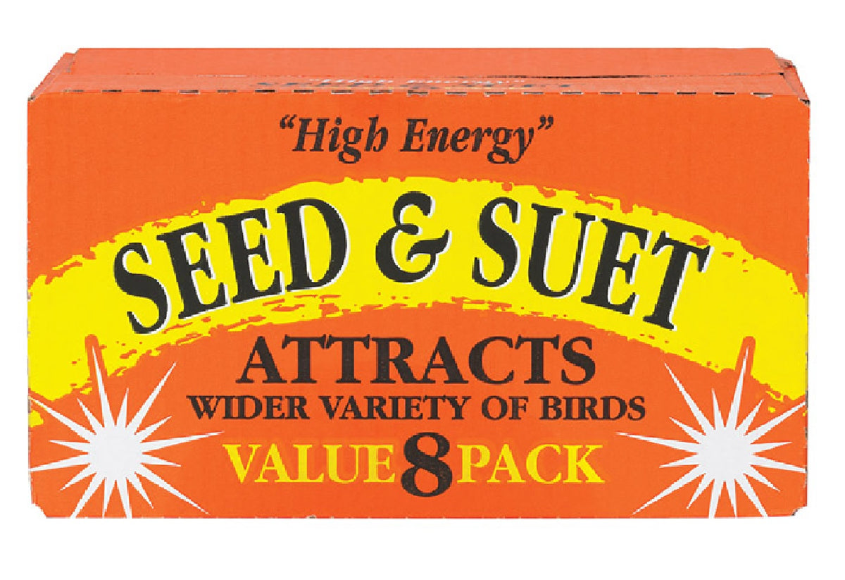 C&S CSV908501 High Energy Assorted Species Beef Suet Wild Bird Food, 11 Oz