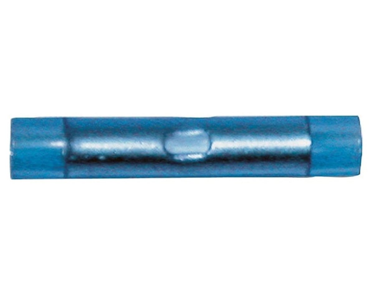 Calterm 65507 Anti-Vibration Butt Splice Terminal, Blue