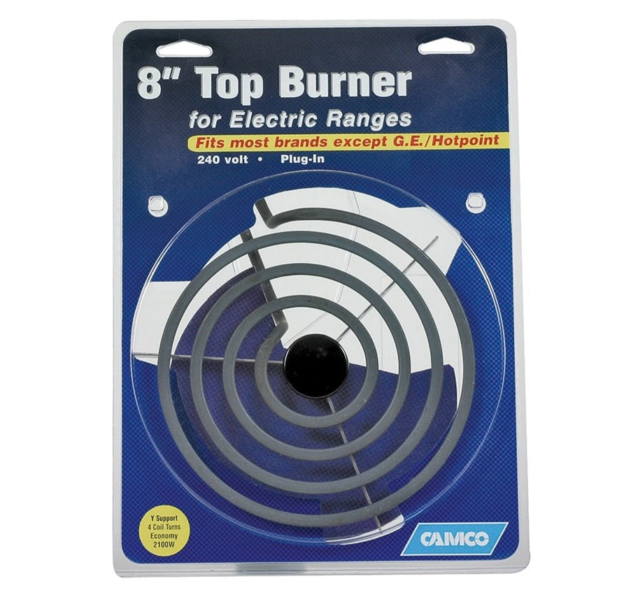 Camco 00153 Economy Electric Range Top Burner, 8"