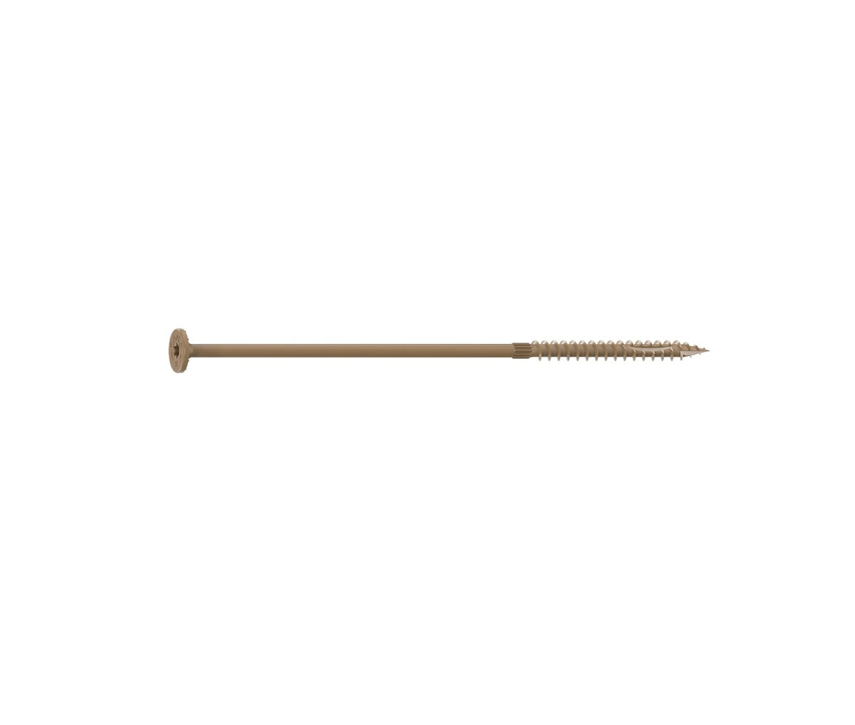 Camo 0360260 Star Drive Flat Head Structural Screw, 1/4 inches x 8 inches