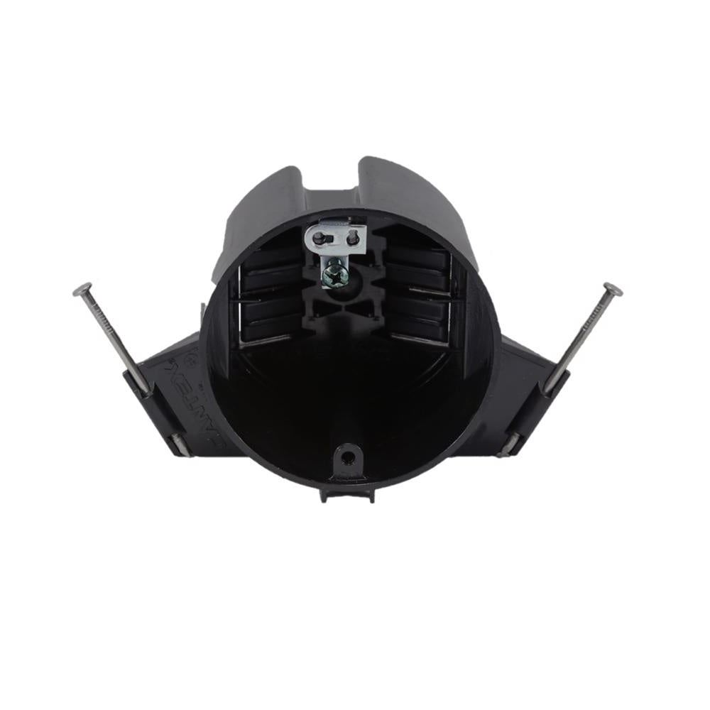 Cantex EZ18CNG EZ Box Ceiling Box With Ground Lug, Black