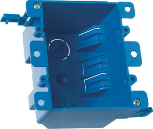 Carlon B225R-UPC PVC 2 Gang Old Work Outlet Box, 25 Cu. In.