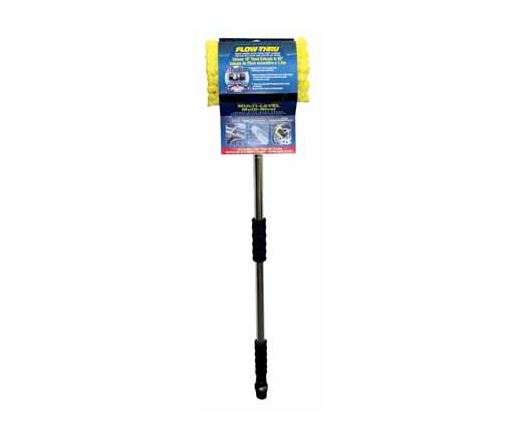 Carrand 93097 Bi-Level Flow-Thru Wash Brush, 10"