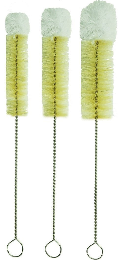 Casabella 20530 Soft Tip Bottle Brush, Set of 3