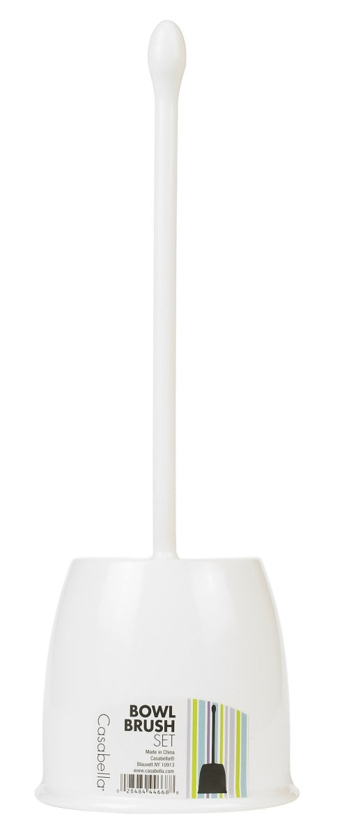 Casabella 44668 Toilet Bowl Brush, White