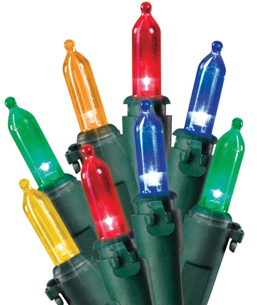 Celebrations 1987-71 Battery Operated LED Light Set, 10 Multi-Color Lights