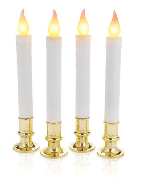 Celebrations 24329-73A LED Candle, 9", Flickering LED Bulb