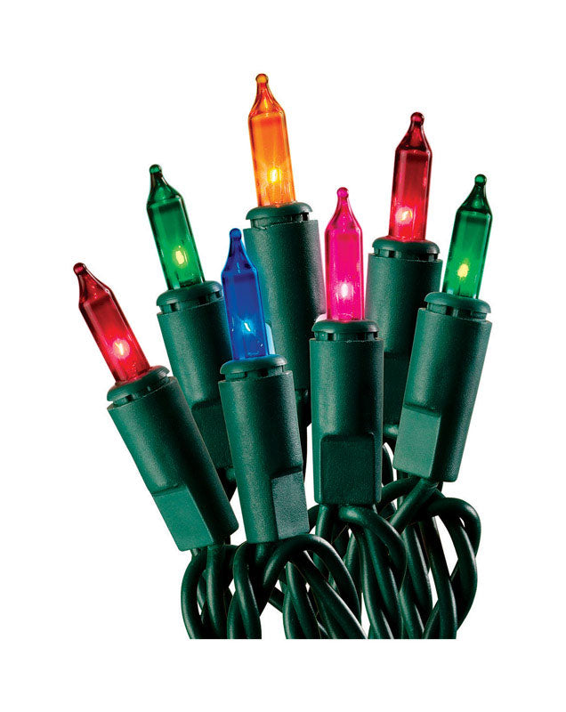 Celebrations 44816-71 Chirstmas Staylit Mini Light Set, Multicolor