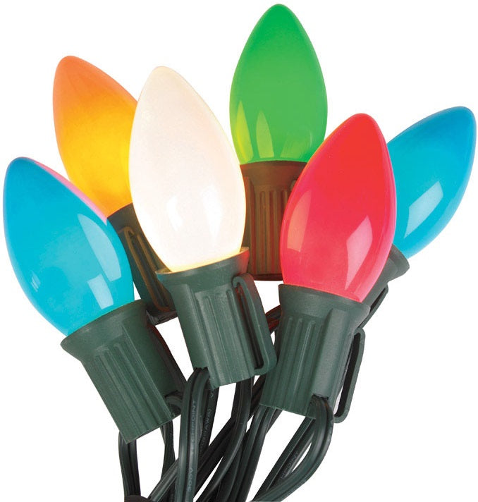 Celebrations C4BG4213 Outdoor Light Set, Multi-Colored, 25 Lights