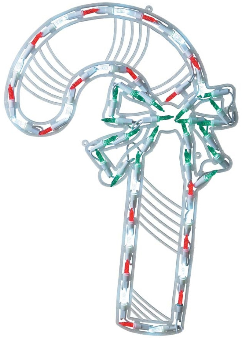 Celebrations N640V214 LED Candy Cane Silhouette, 18" H