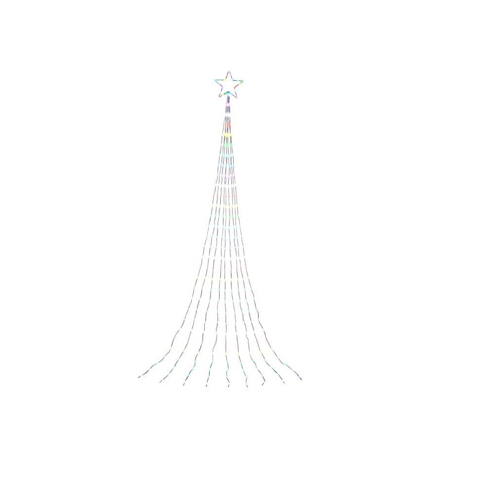 Celebrations RGB12STARA RGB Shooting Star Christmas Yard Decor, 12 Feet