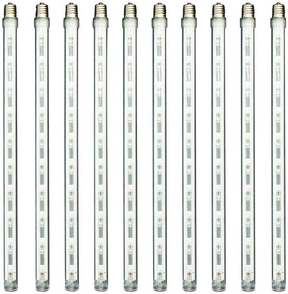 Celebrations Indoor/Outdoor LED Dripping Rope Lights, 24" Long, 10 Cool White Lights