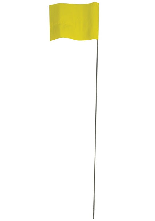 CH Hanson 15084 Marking Flag, 2-1/2" x 3-1/2", Standard Yellow
