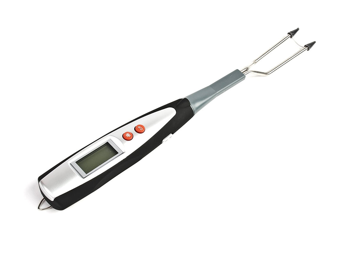 Charcoal Companion CC4072 Digital Fork Thermometer, Accurate readings