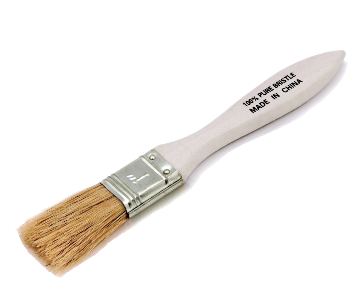 Chef Craft 20393 Pastry Brush With Wood Handle, 7.5"