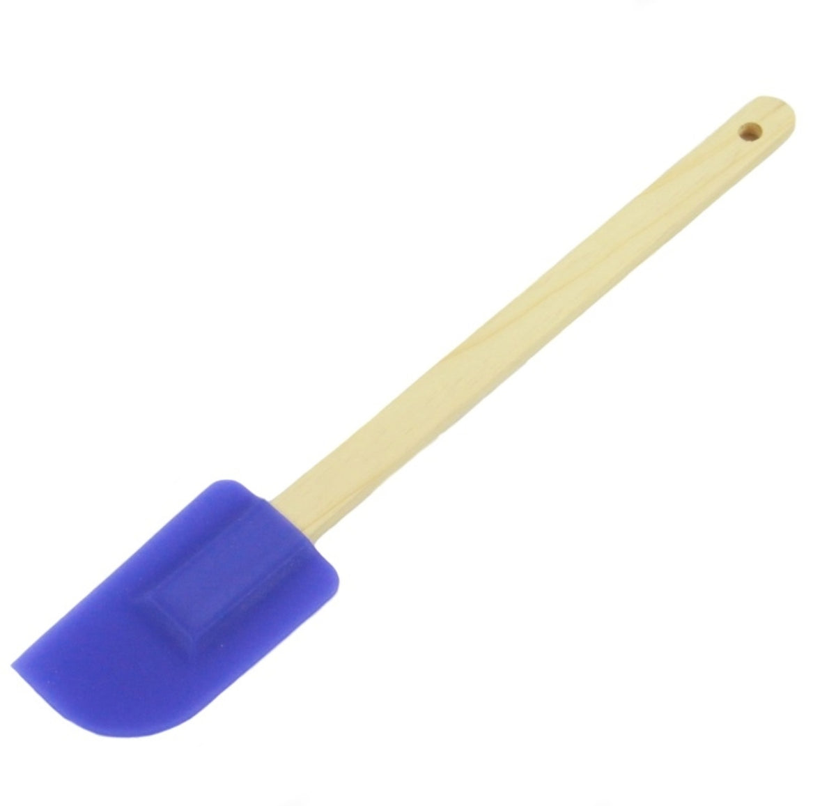 Chef Craft 21372 Silicone Spatula, Wood Handle, 12"