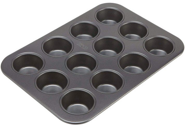 Chicago Metallic 17712 Muffin Pan, 1-1/4", 12 Cup