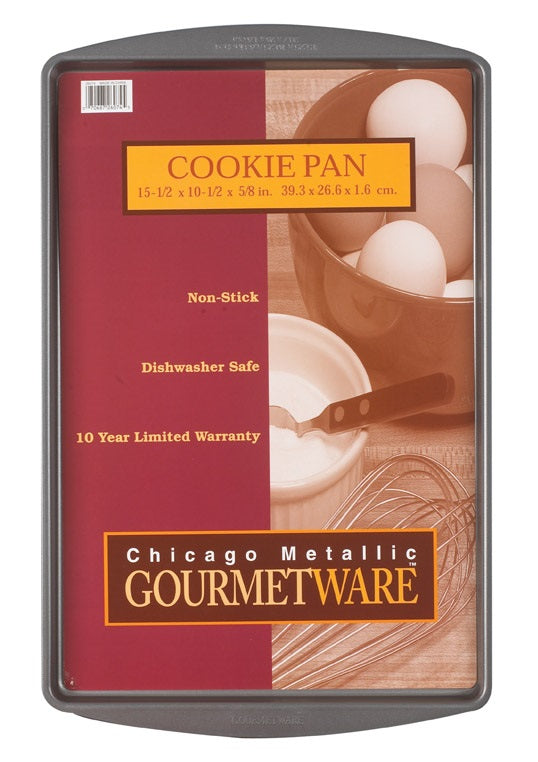 Chicago Metallic 17750 Cookie Sheet, Gray, Aluminized Steel