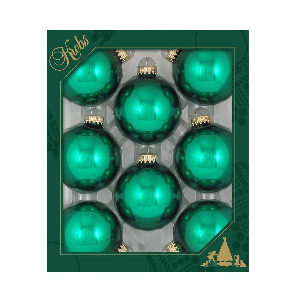 Christmas by Krebs CBK70109 Christmas Ornaments, Green