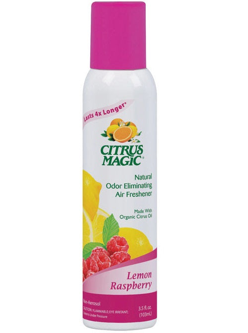 Citrus Magic 612172231 Air Freshener, Lemon Raspberry, 3.5 oz