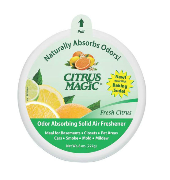 Citrus Magic 616471279 Solid Air Freshener, 8 Oz, Citrus Scent