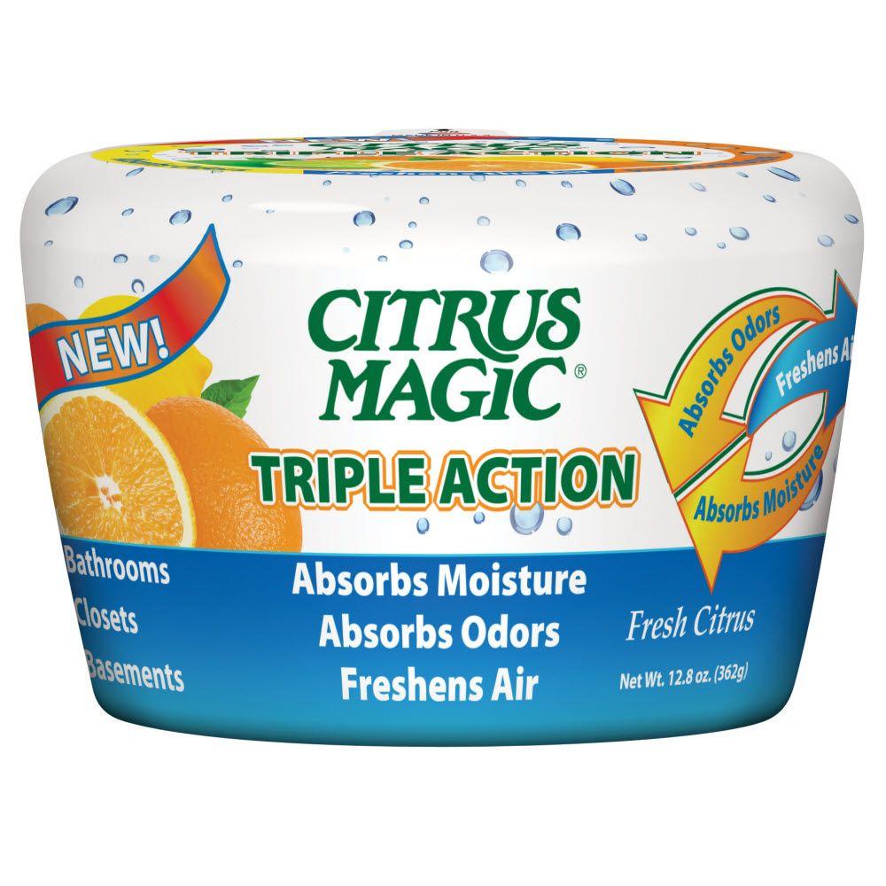 Citrus Magic 618372454 Triple Action Moisture & Odor Absorber
