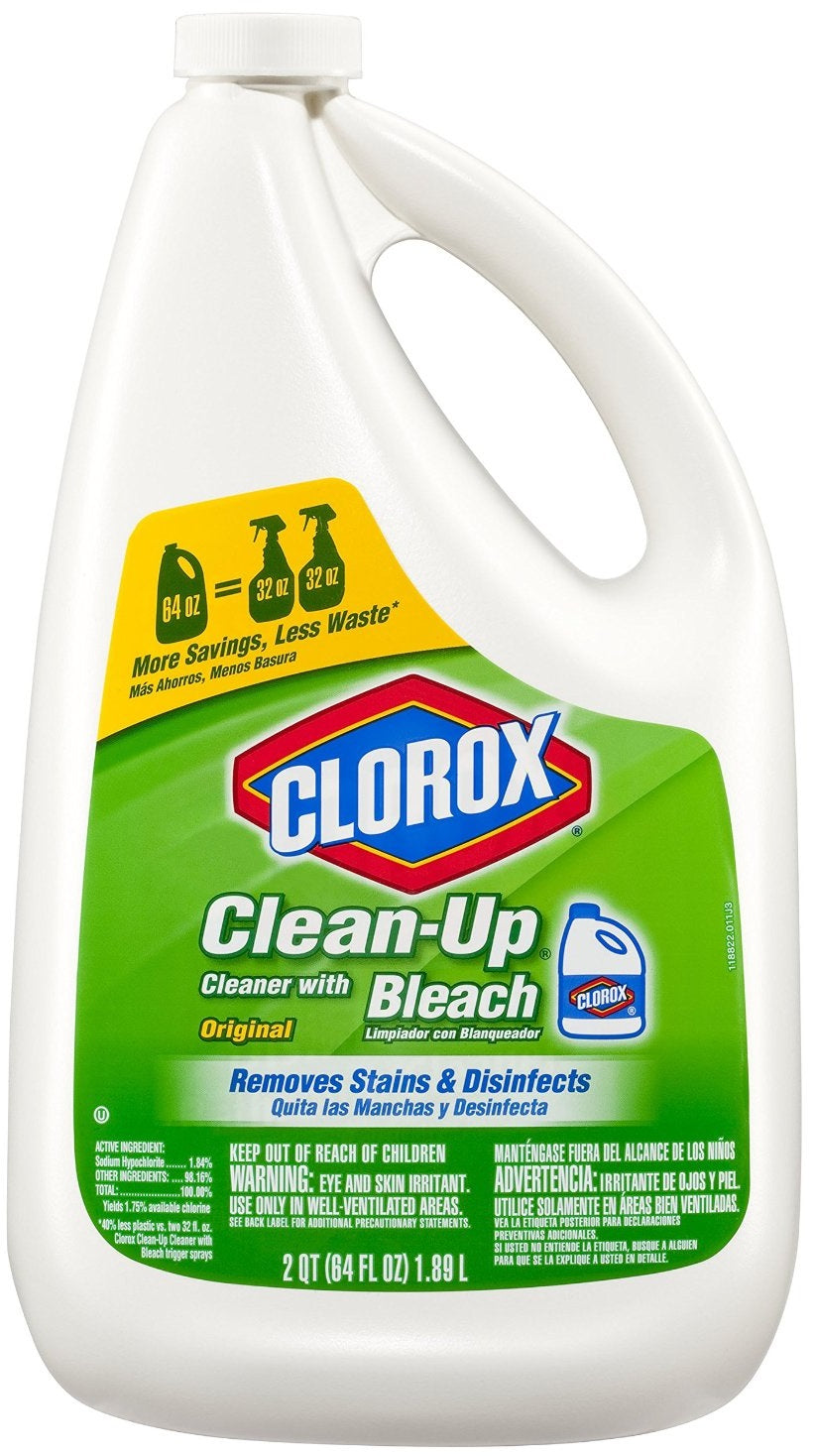 Clorox 01151 Clean-Up Cleaner with Bleach, 64 Oz