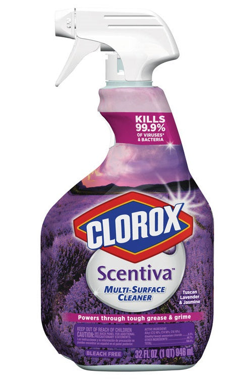 Clorox 31387 Scentiva Lavender Multi-Surface Cleaner, 32 Oz