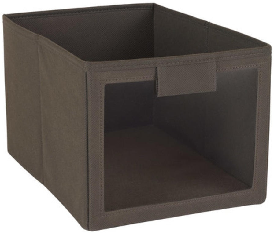 Buy closetmaid fabric bin with window - Online store for storage & organizers, drawer organizer in USA, on sale, low price, discount deals, coupon code