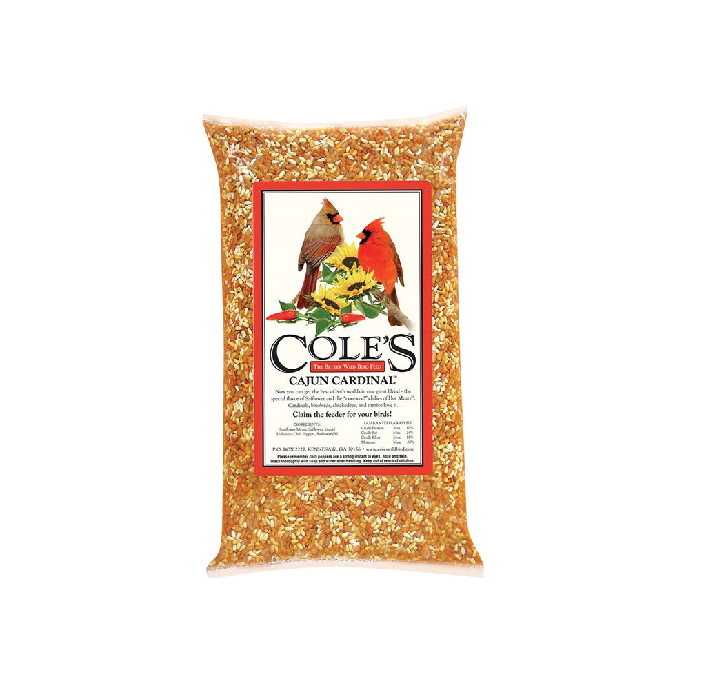 Cole's CB20 Cajun Cardinal Blended Bird Seed, 20 lb