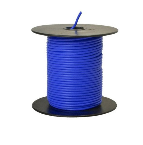 Coleman Cable 55667623 Primary Wire, 18 Gauge, 100', Blue