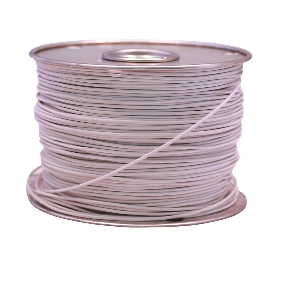 Coleman Cable 55671423 Primary Wire, 12-Gauge, 100-Feet Bulk Spool, White