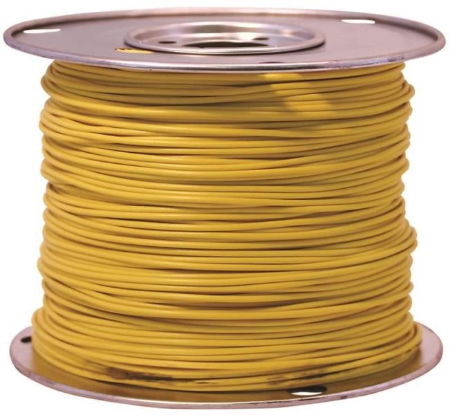 Coleman Cable 55672223 Primary Wire, 10 Gauge, 100', Yellow
