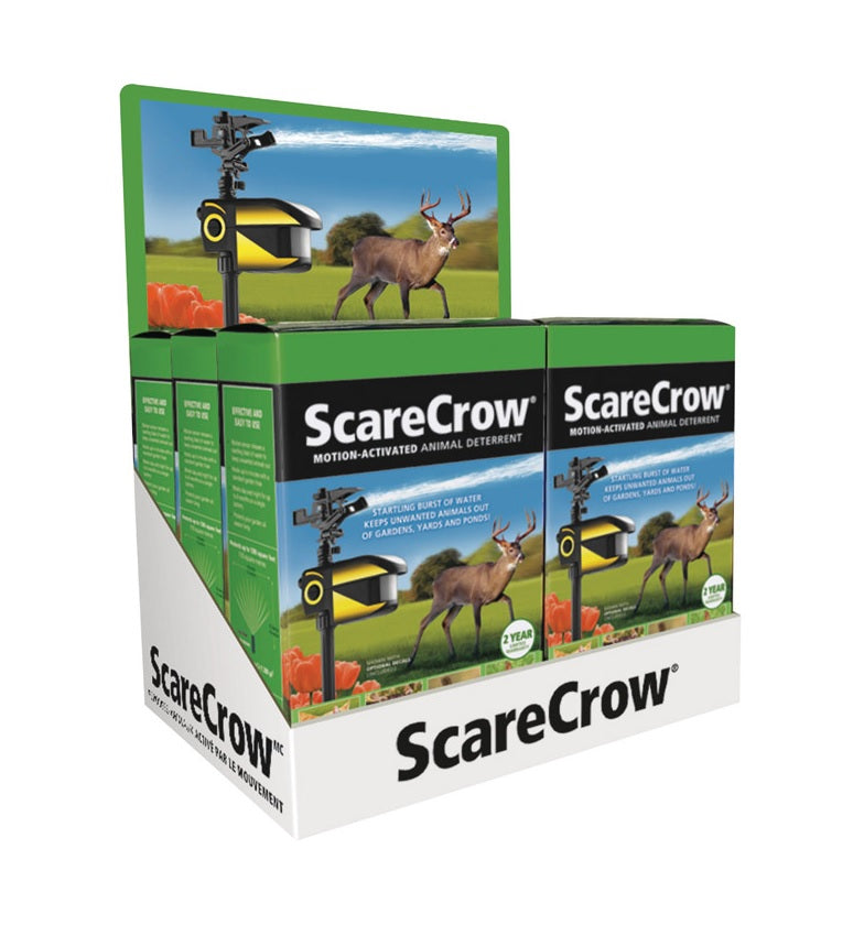 Contech 0401604 ScareCrow Animal Deterrent Motion Activated Device, 1200 sq. ft.