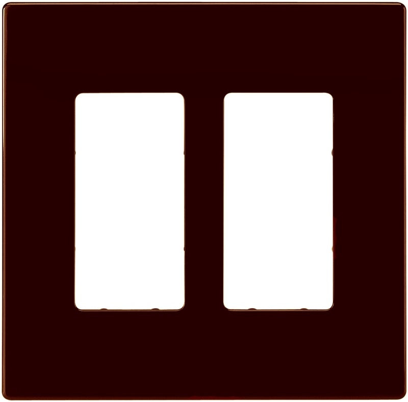 Cooper Wiring PJS262RB-SP-L Decorator Mid Size Screwless Wall Plate, Oil Rubbed Bronze