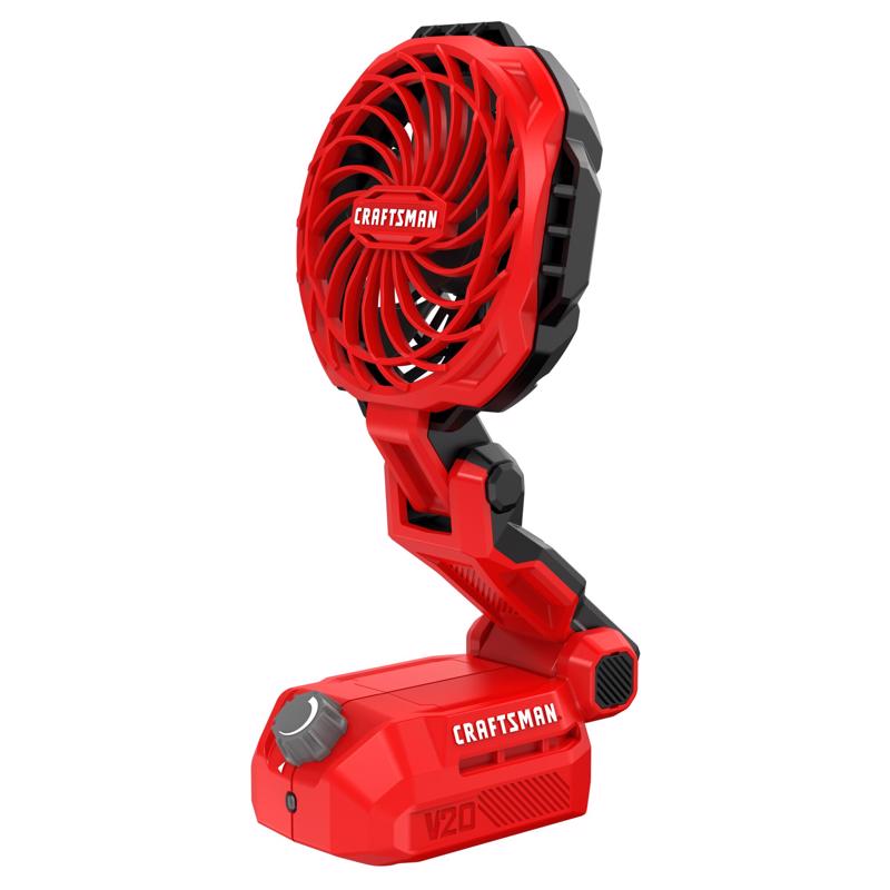 Craftsman CMCE010B V20 Personal Fan, Red, 6 inches
