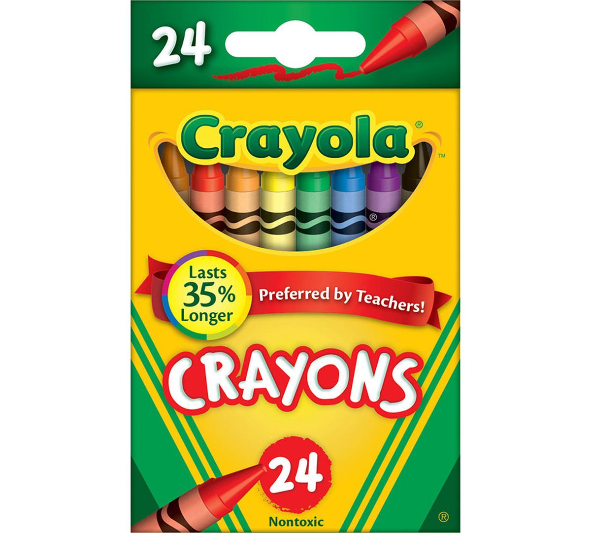Crayola 52-3024 Crayons, 24 Colors