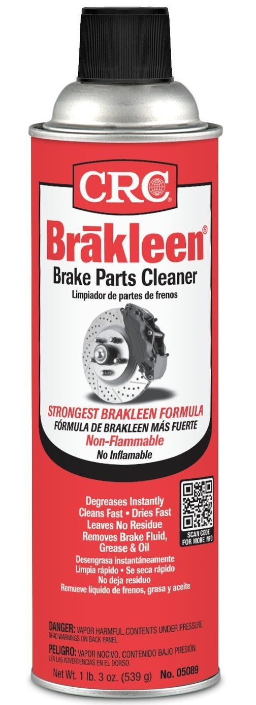 CRC 05089 Brakleen Brake Parts Cleaner, 19 Oz
