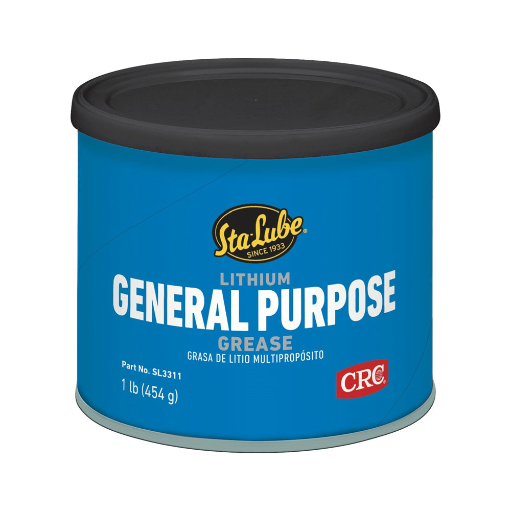 CRC SL3311 Sta-Lube Lithium General Purpose Grease, 14 Oz